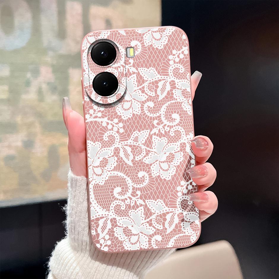 Case For Xiaomi Poco X7 X8 Pro Max Beautiful Bowknot Flower Anti-Fingerprint Unique Phone Cover For PocoX7Pro PocoX8ProMax Coque