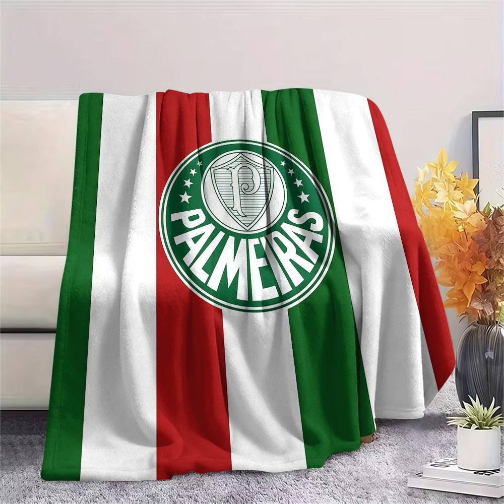 SE Palmeiras2 Flannel Blanket, High quality Comfortable for All Seasons, Home Decor, Warmth and Comfort