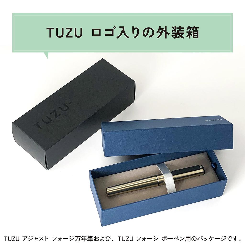 Sailor TUZU ADJUST Forge Fountain Made in Broad for Beginners and Everyday Use Pen, Gunmetal, Japan, Nib, 10-0741-620,