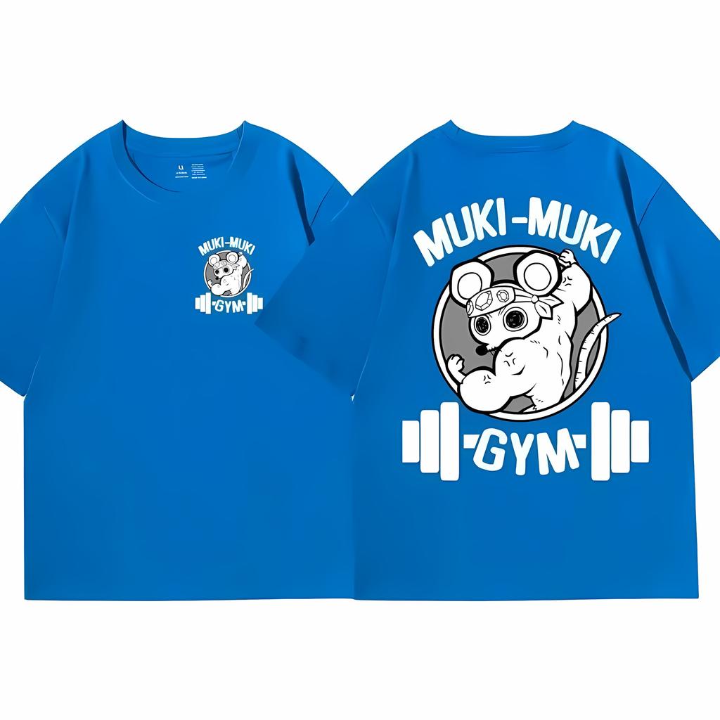 Summer New street casual fashion D anime printed soft comfortable breathable and lightweight Unisexs Tshirt