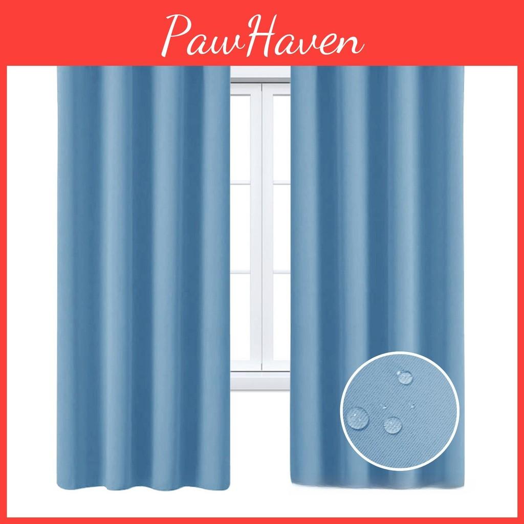 Curtains Color Solid With Insulation And Shading Design For Daily Use Household