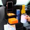 Folding Universal Car Bracket for Food Tray Drink Holder Phone Holder Storage Box