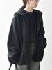 Ships Any H:BOA FLEECE HOODED 722250002 Black1 One Size