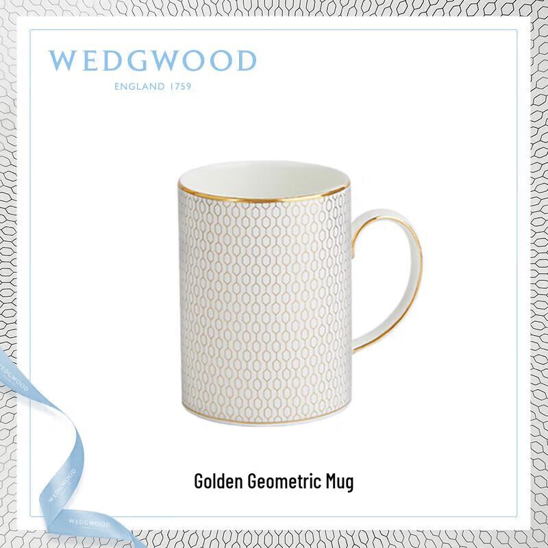 Wedgwood Gold Geometric Mug