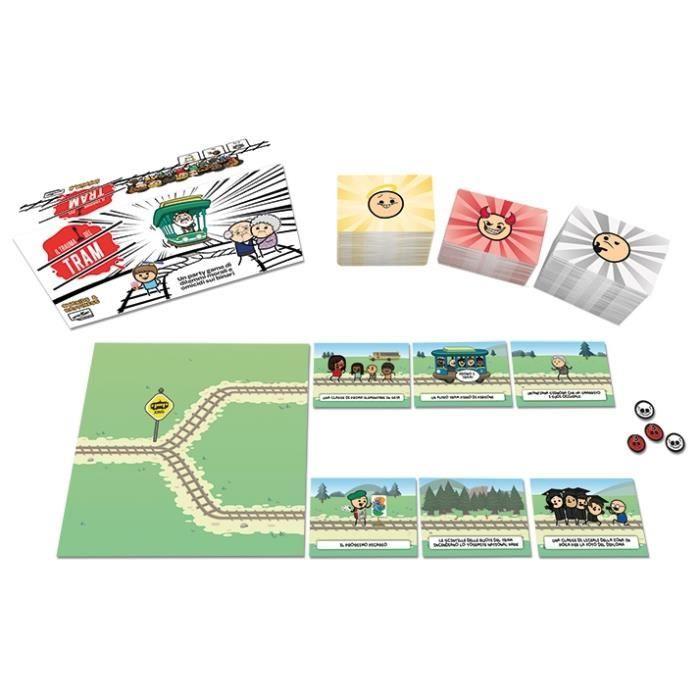 Carte de jeux - ASMODEE - Le Traumatisme de Tram - Multicolore - 16 ans et plus - 3 joueurs ou plus