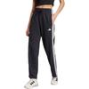 Adidas Essentials 3 Stripes Open Hem French Terry Pants Knitted Sweatpants Women's Black JW7182