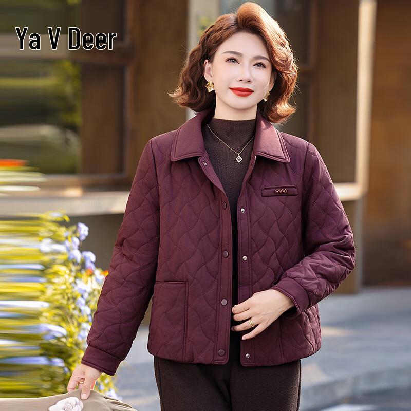 

Yalu Women s 2025 Autumn/Winter Lightweight Quilted Short Jacket 5XL