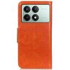 For Xiaomi Redmi K70E 5G/Poco X6 Pro 5G Wallet Case Protective Split Leather Phone Cover