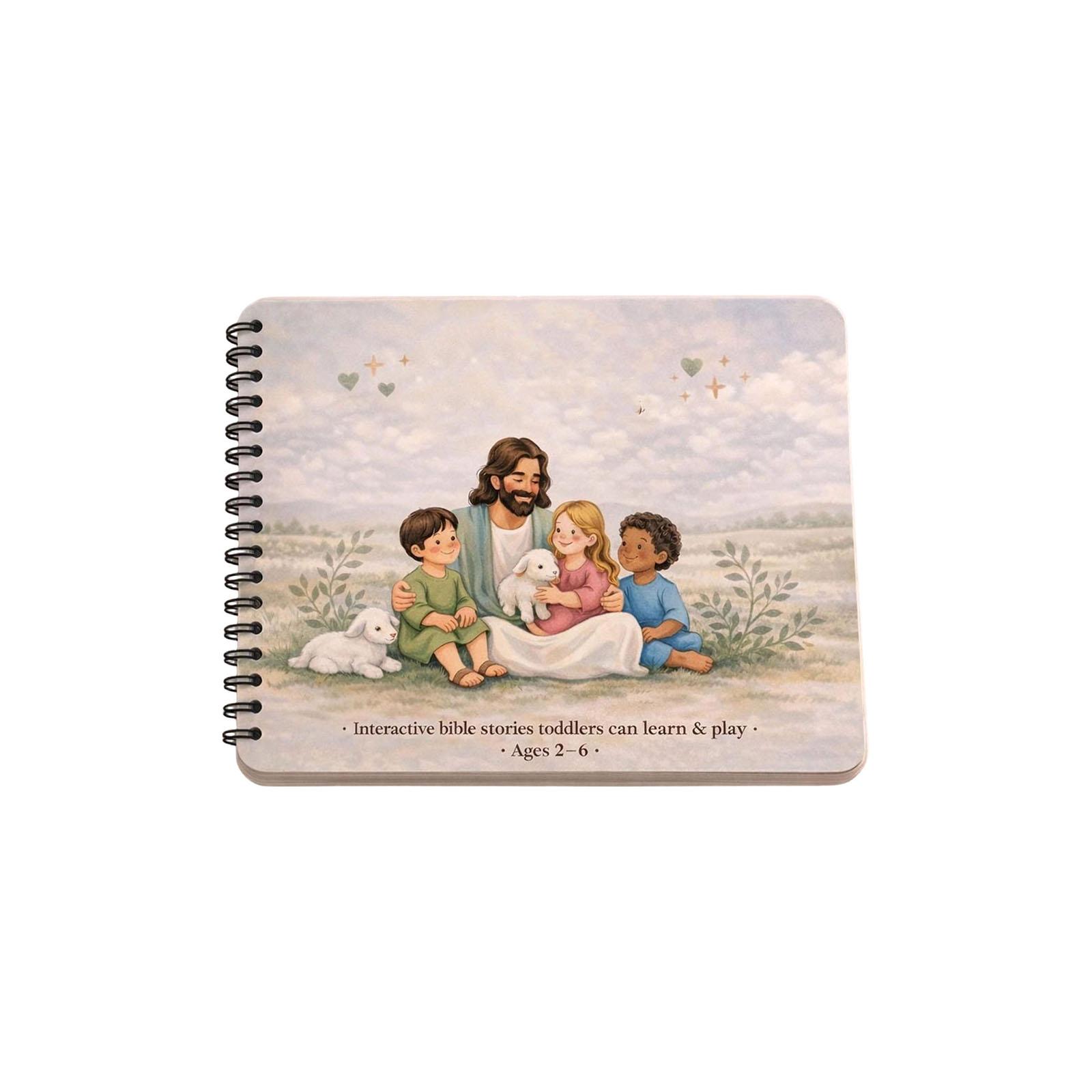 Bible Story Learning Interactive Picture Book Game Book One Size