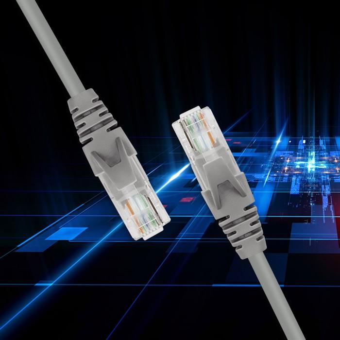 Qoltec Kabel Patchcord UTP | CAT5e | 2 X RJ-45 | 5m | High Speed | Gold