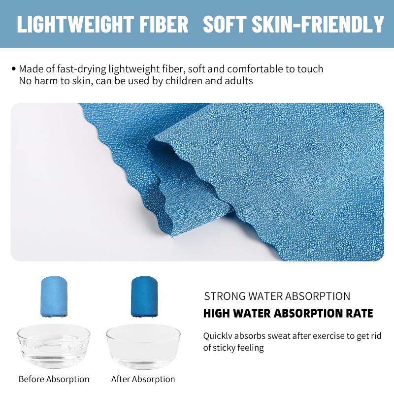 1 Piece 80X40Cm Outdoor Quick-Drying Towel Camping Hiking Cycling Portable Sports Towel Gym Towel