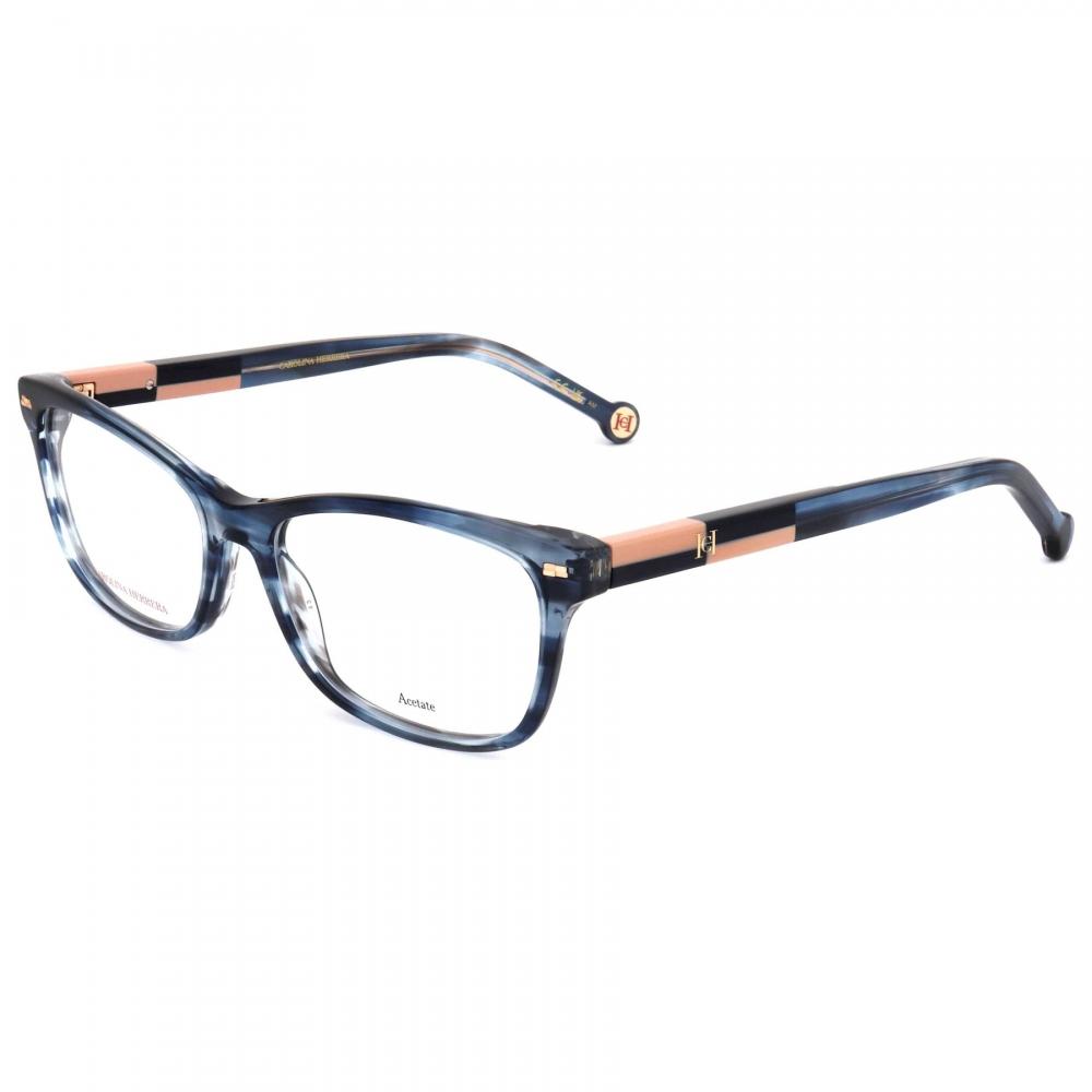 Carolina Herrera Women S 54 Mm Blue opticalS Blue Horn