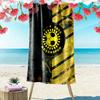 Kesanspor Print Beach Towel, Large Soft Quick Dry Towel for Beach Camping Swimming