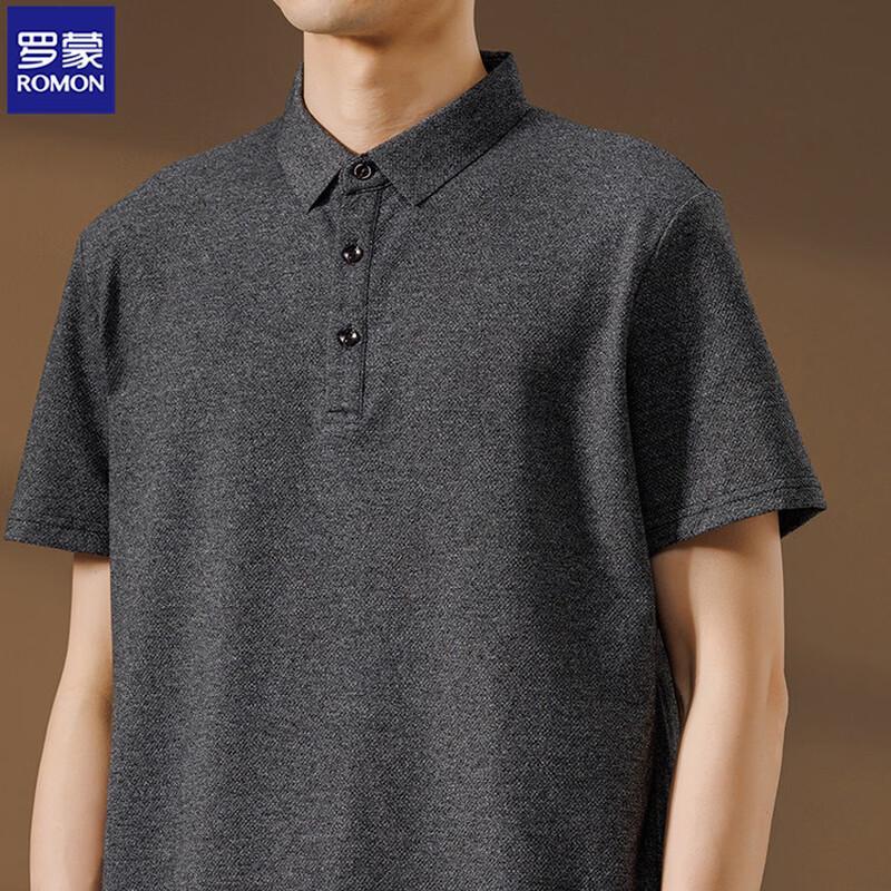 ROMON Herren Sommer Baumwollmischung Poloshirt