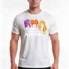 Amuck Amuck Amuck Scary Halloween Tshirt Summer Casual Cotton Tee Oversized Streetwear Tops Vintage Graphic Print