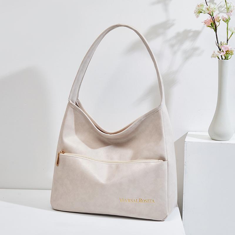 

Today s popular tote bag women s new armpit bag single shoulder fashionable large-capacity handbag белый