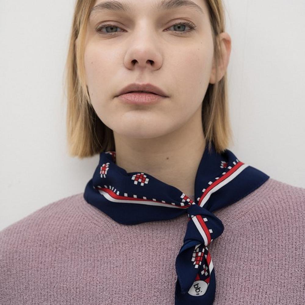 Bb De Soli De Mini Scarf  4 Colors PINK