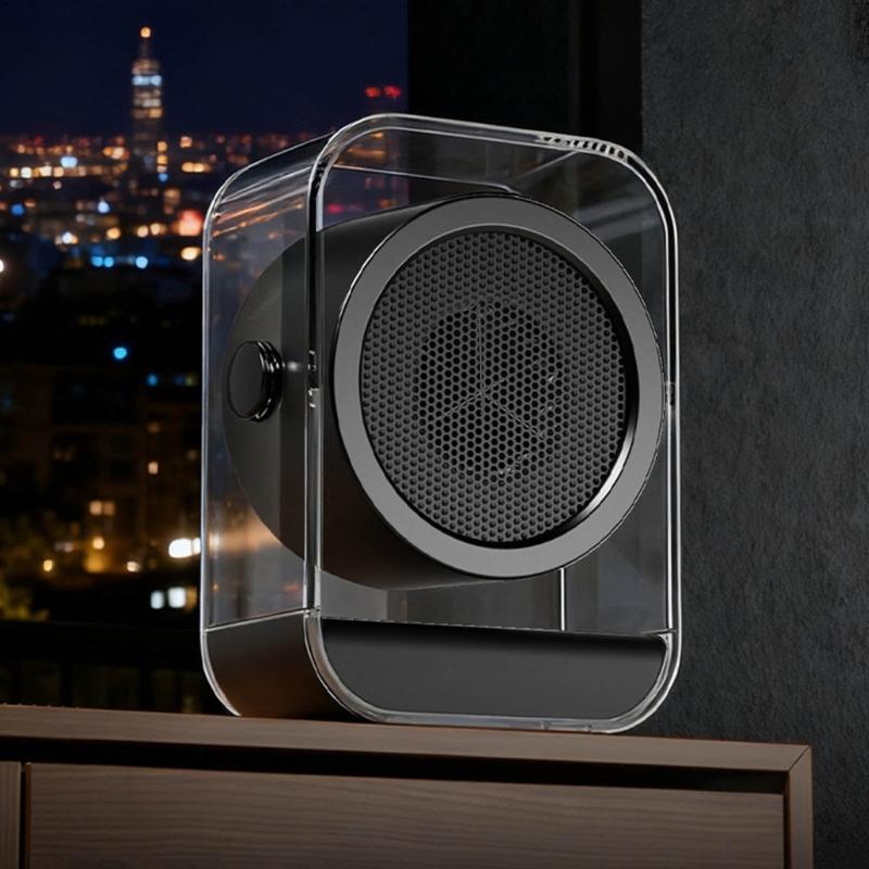Small Electric Heaters Fast Warming up Low Noise Operation Automatic Shutoff Safety Feature for Bedroom Indoor Heating