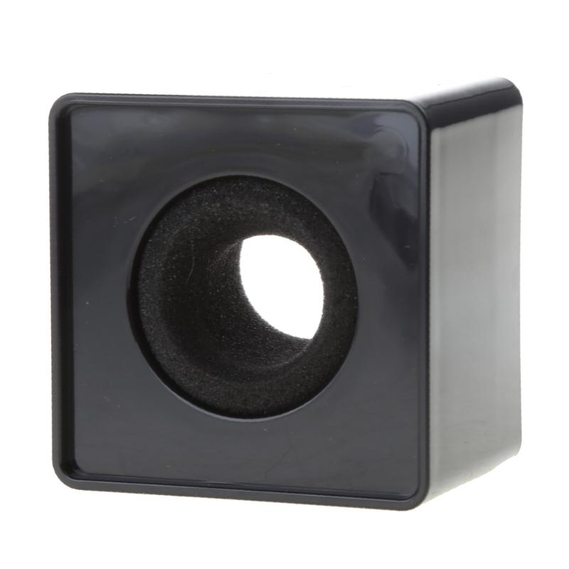 Universal Square Microphone Stand ABS Microphone TV Logos Flags Portable Shaped Holder News Reporter Injection