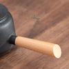 Nanshan Black Pottery Kung Fu Tea Set with Wooden Tray