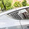 Rear Triangle Window Shutters Triangle Sunshade Modified  Patch Shark Gill For Tesla Model Y 2019-2024