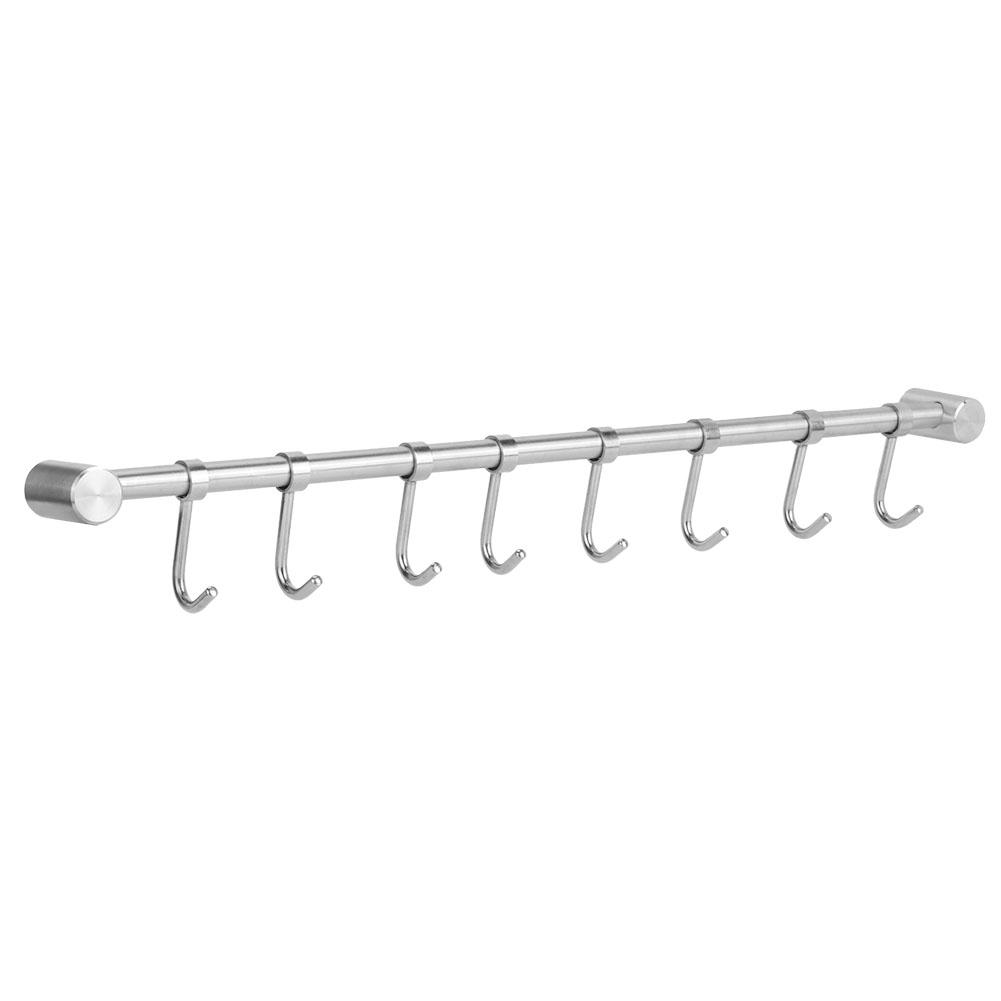 Stainless Steel Wall Hook Hanger Coat Robe Towel Hat Clothes Rack for Kitchen Bathroom