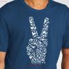 Peace Hand Sign With Birds Unisexs Cotton T Shirt S 3xl Vintage Comfortable Casual Breathable Designer Clothes Unisex
