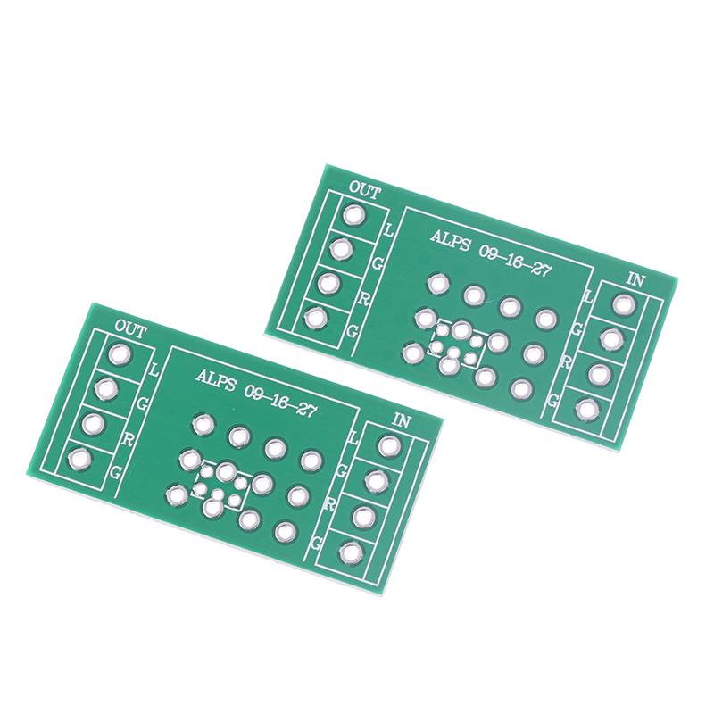 2 Pezzi Scheda PCB Potenziometro Per Amplificatore Scheda PCB Per Tipo Alps 09 Tipo 16 Tipo 27