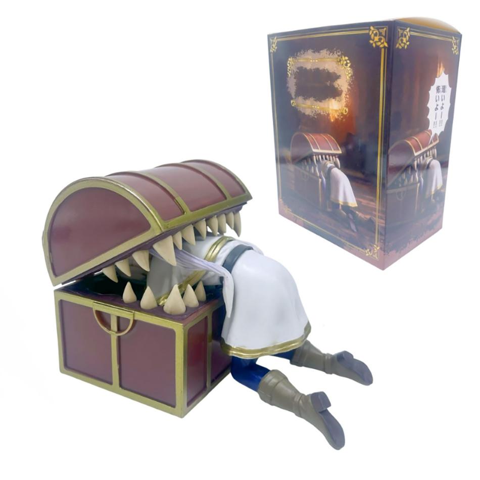 Frieren Beyond Journey's End Frieren Treasure Box Monster Anime Treasure Hunt Frieren Action Figurine Model Suitable for child