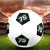 1PC Green Number Seventyfive Soccer Ball Size 5 Football Machine Sewn Indoor/Outdoor Universal Football W108
