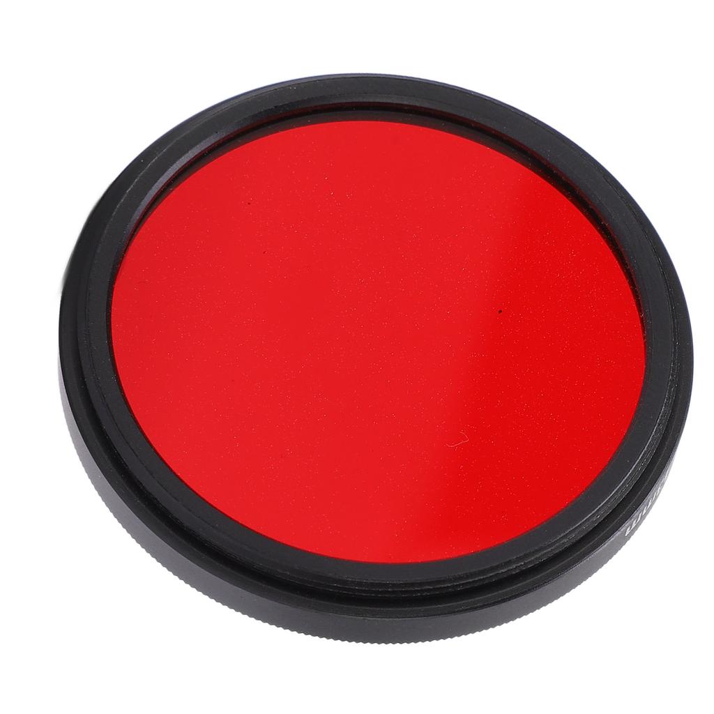 Camera Waterproof Filter Full Red Lens Filter Optical Glass for Nikon Camera Lens43mm