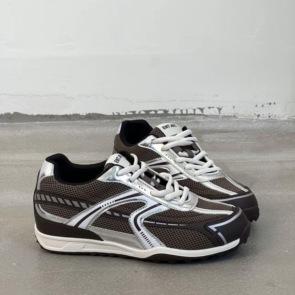 Absorbent Film Bottom Dad Shoes Spring and Summer 2025 New Heightening Breathable Mesh Retro Versatile Sports and Leisure Shoes Women