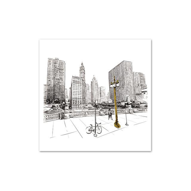 Nautical Nursery Wall Art Oil Painting Navy Canvas Painting Mediterranean Boy Room Home Decoration Anchor Compass Lighthouse