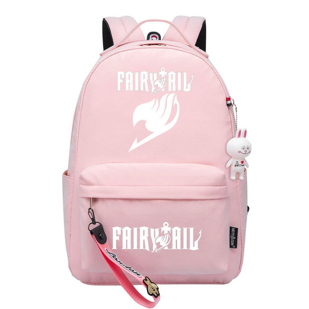 Day Manga Cartoon Goblin'S Tail Print Youth Schoolbag Cute Girl Casual Backpack