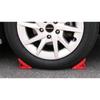 Emerson EM-353 Folding Tire Stopper, 1 Piece, Red, Steel, Compatible with Light Cars, Regular Passenger Cars, RVs, and 1BOX Vehicles