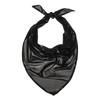Y2K Metallic Triangle Bandana, High Gloss Punk Head Scarf for Women