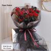 Korean Style Fairy Gauze Rose Bouquet Mesh Wrapping for Flower Shop Displays
