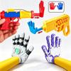 3D Printed Grab Pack Toy Set, Ejectable Hand Gun Stretchable Spring Loaded Joke Claw Cosplay Prop for Fans Role Play & Halloween