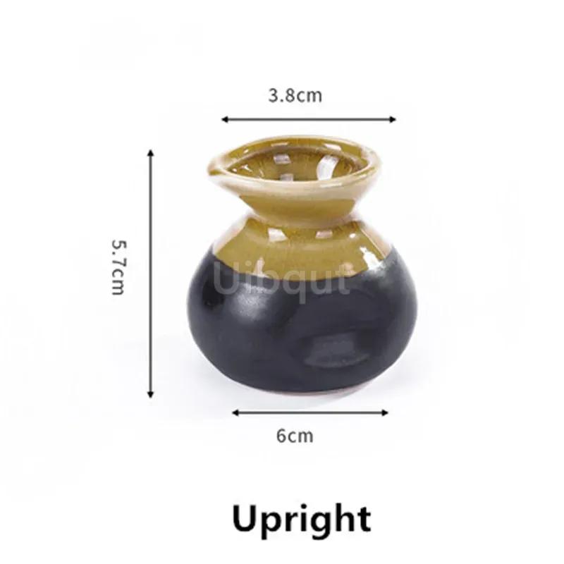 Sushi Shop Sashimi Plate Decoration Ceramic Small Bottle Dry Ice Japanese Kitchen Tableware Restaurant Toothpick Holder Storage