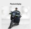 Men's Fleece-Lined Waterproof Electric Motorcycle Winter Windshield