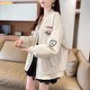 ZOSOUL Vintage Embroidered Baseball Jacket