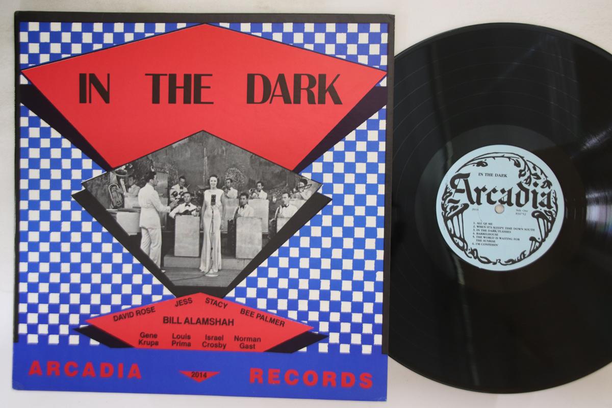 

LP Record BILL ALAMSHAH - In The Dark 830752 ARCADIA Non Japan Jazz Used