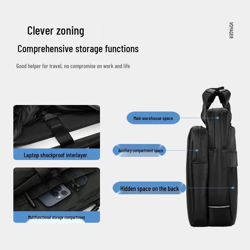 LEXON LNR2903 16-inch Laptop Shoulder Bag