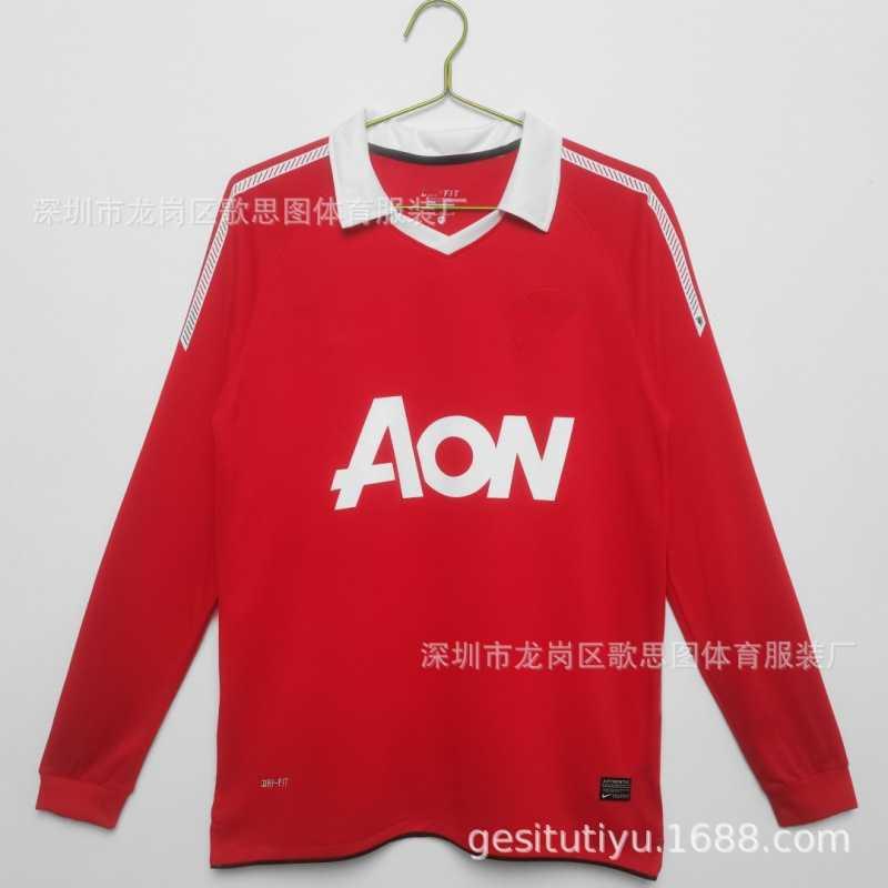 Retro Football Jersey Men Long Short Sleeve Various Season Designs Sports Training Wear