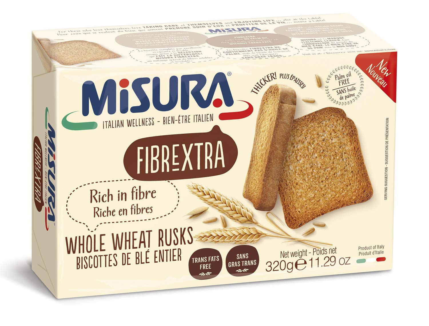 

Leadoff Japan Missoula Whole Wheat 320g x 3 Rusks,