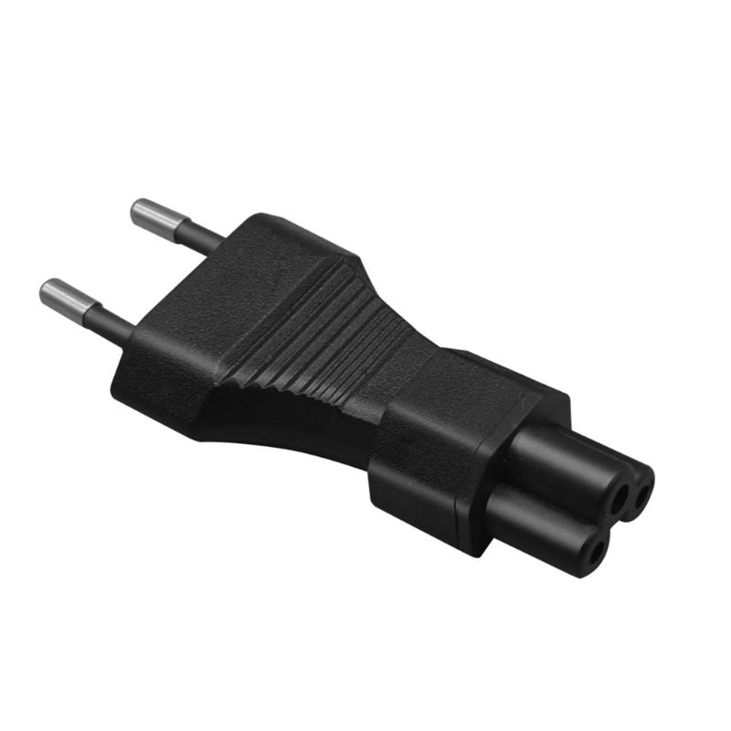 2-Pin Universal-Netzkabel 2-Pin-Stecker zu IEC320 C5/C7 EU 2-Pin Stromwandler-Adapter