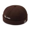 Retro Cotton Brimless Hip Hop Hats Fashion Men Docker Cap Skullcap Multipurpos Portable Solid Color Adjustable Soft Top Hats