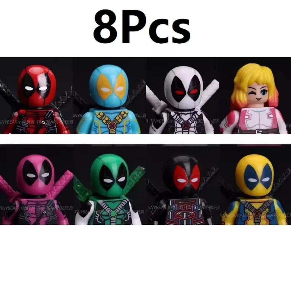 

Новые строительные блоки Росомаха Дэдпул Мини Фигурки Игрушки