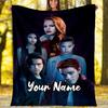 Custom Name Riverdale Theme Printed Blanket - Perfect for Couch, Bed, Travel & Outdoor Use | Machine Washable, Cozy & Durable.