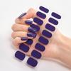 Sell Fast Gel Nail Stickers Soild Nail Gel Wraps Pure Long Lasting
